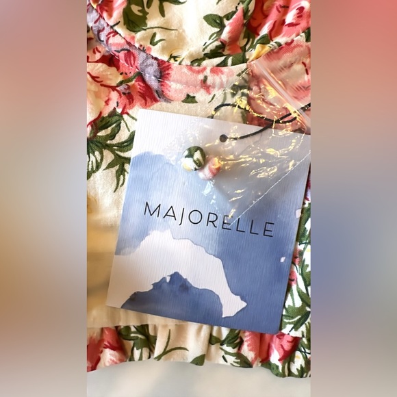 Revolve Majorelle Roman Ruffled Crop Bustier Top - Picture 16 of 16